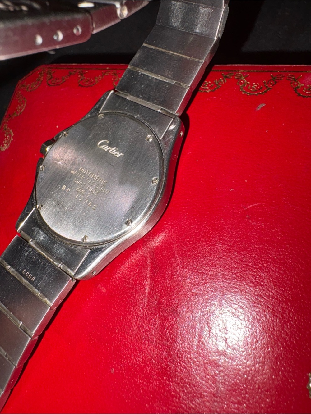 Santos steel Ronde De Cartier watch - Picture 5 of 11